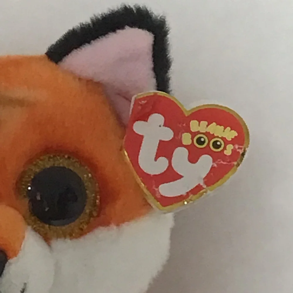 Ty Beanie Boos‎ Meadow Fox Plush 6